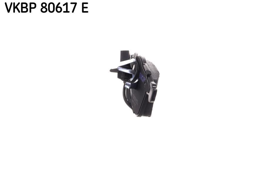 Jeu de 4 plaquettes de frein SKF ref. VKBP 80617 E